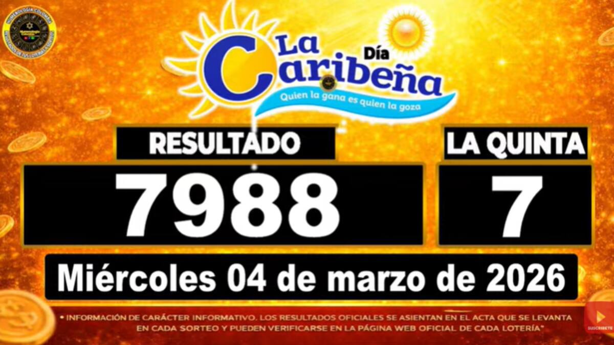 La Caribeña Día del 4 de marzo de 2026. // Foto: captura de pantalla