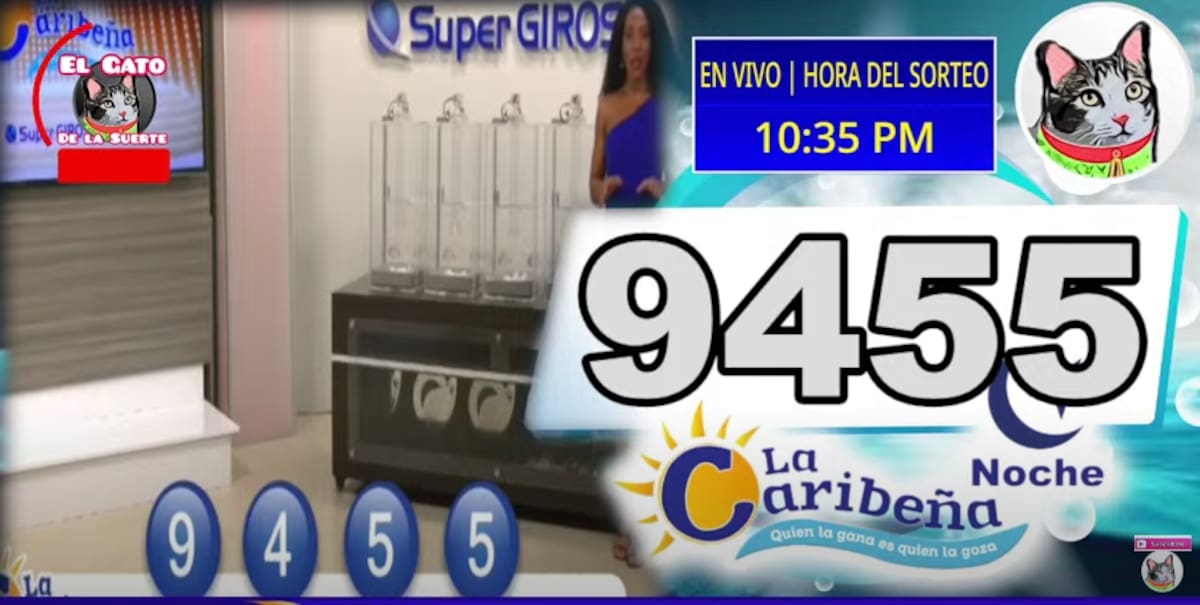 Resultado de La Caribeña Noche 01 de octubre. // Captura.