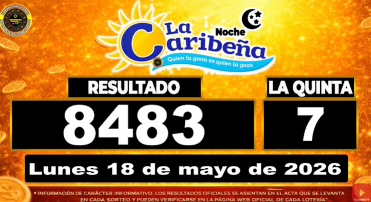 La Caribeña Noche del 18 de mayo de 2026. // Foto: captura de pantalla