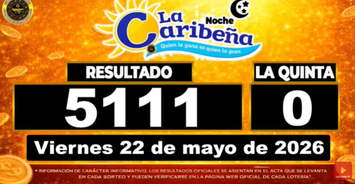 La Caribeña Noche del 22 de mayo de 2026. // Foto: captura de pantalla