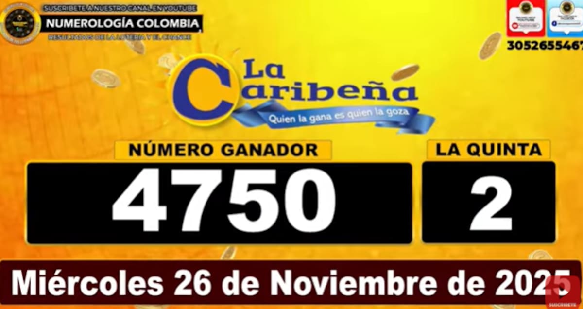 La Caribeña Noche del 26 de noviembre. // Foto: captura de pantalla