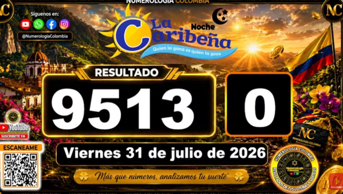 La Caribeña Noche del 31 de julio de 2026. //