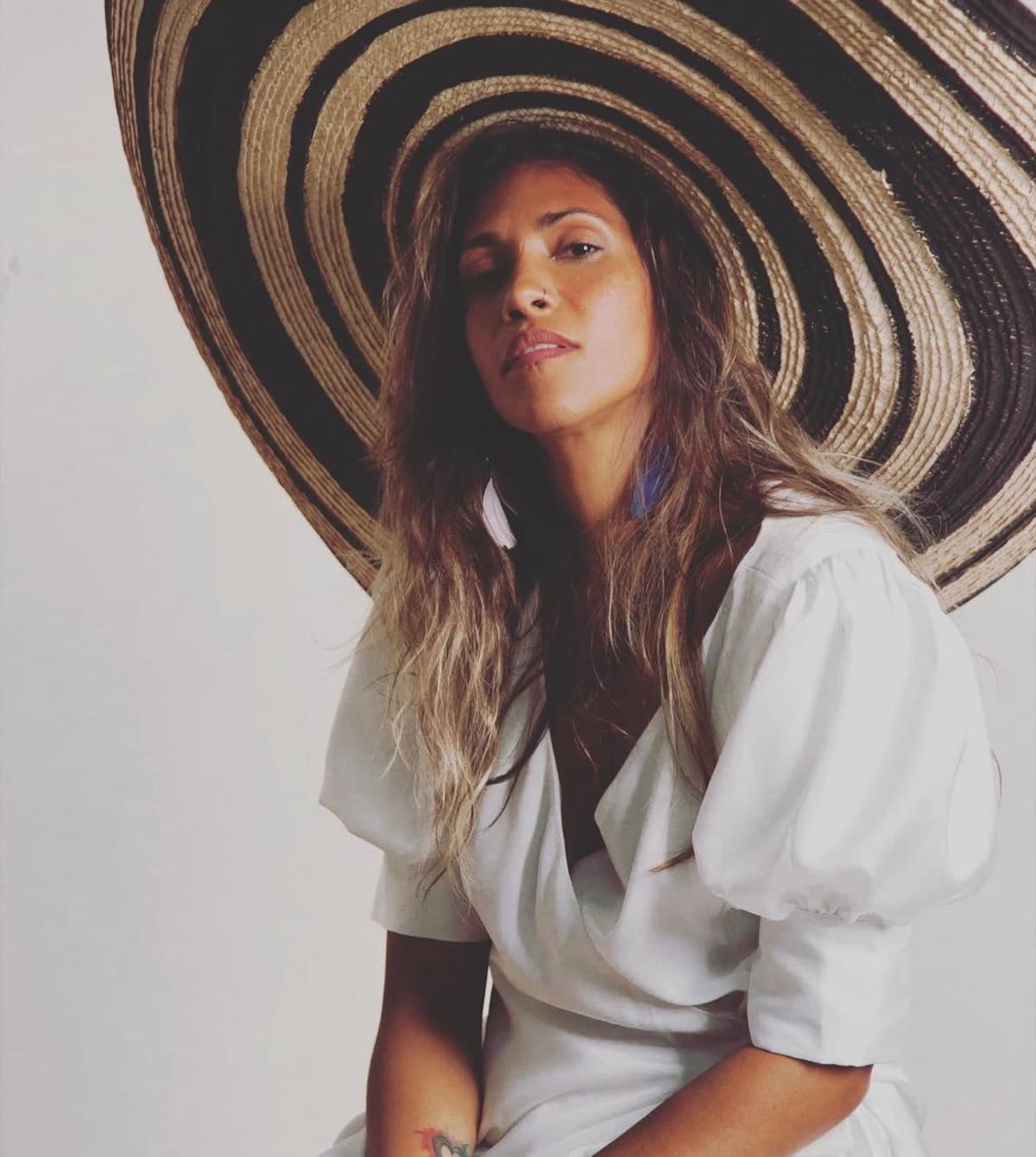 La cartagenera que puso a vibrar Coachella antes del show de Karol G. // Cortesía