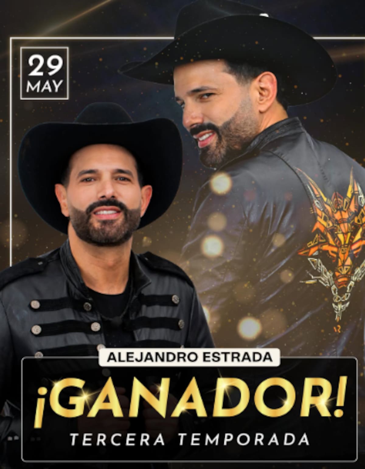 Alejandro Estrada fue el ganador de la tercera temporada de La casa de los famosos. //Foto: IG @lacasadelosfamosos.