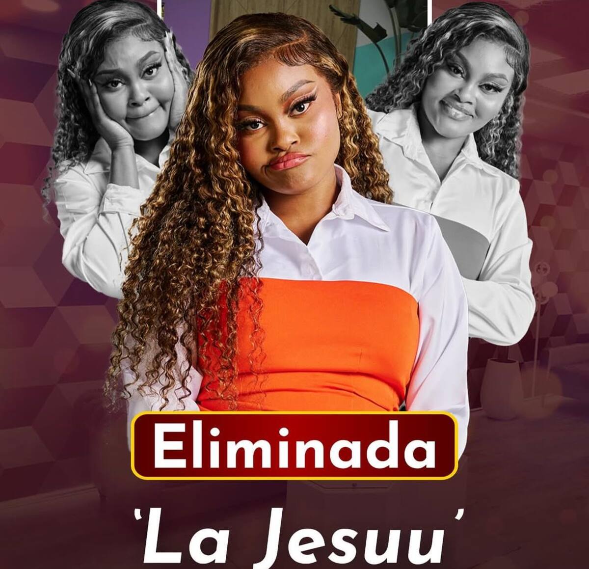 La Jesuu es la última eliminada de La casa de los famosos. //Foto: tomada de internet.