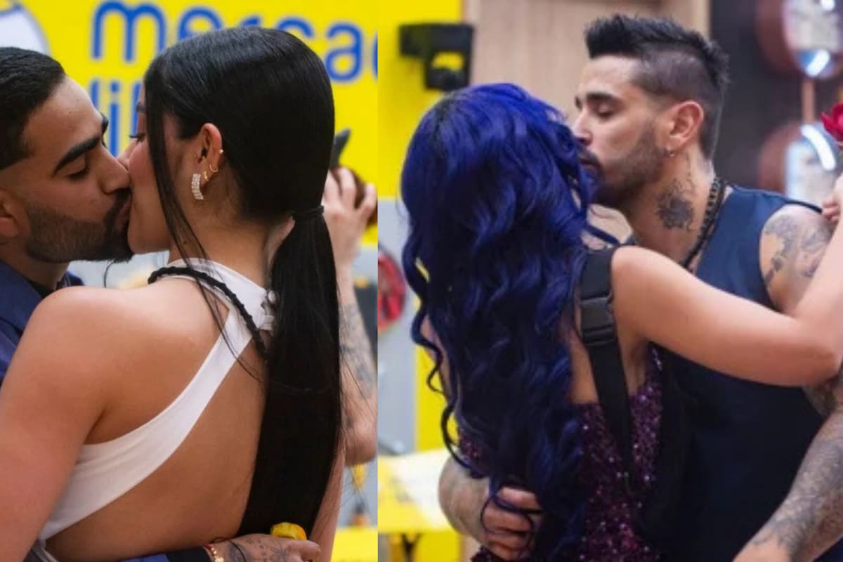 En video: besos entre Alexa y Tebi y Mariana Zapata con Eidevin encienden LCDLF 3