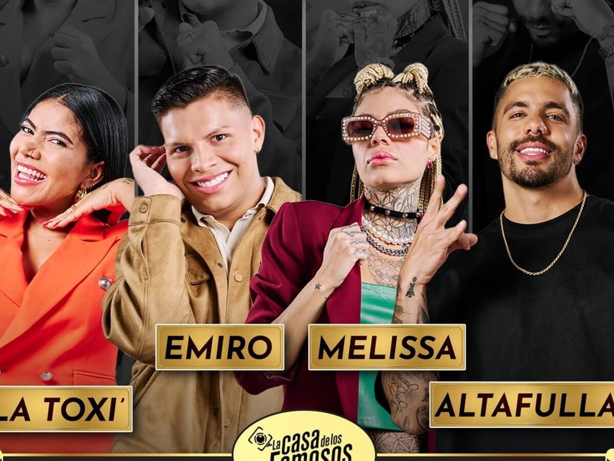 Andrés Altafulla, Emiro Navarro y Toxi Costeña lograron llegar hasta la final de La casa de los famosos, dejando en alto a la región Caribe en el reality. //Foto: Cortesía RCN.