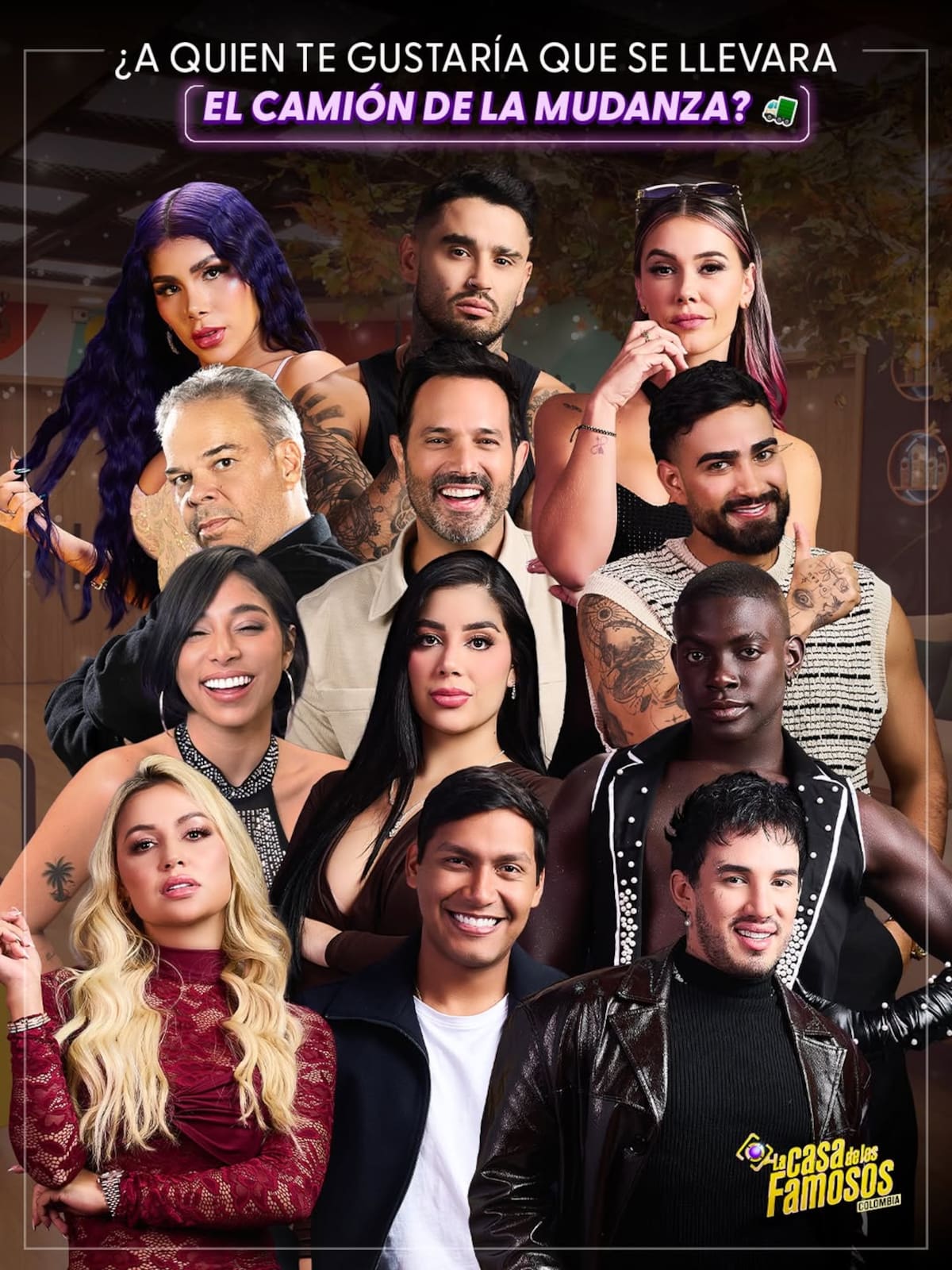 Regresa la jugada contra los “muebles” en el reality de RCN. //Foto: tomada de IG: lacasadelosfamososcolombia1