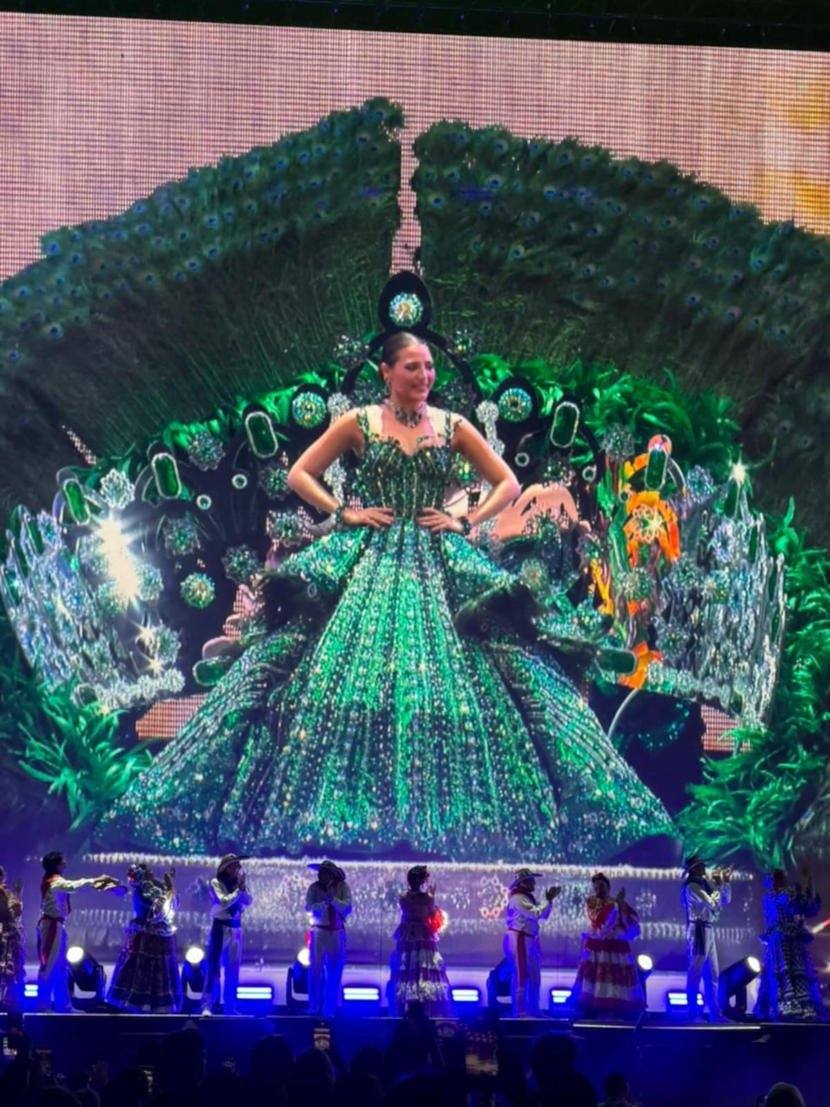 La coronación de Michelle reunió a todas las reinas del Carnaval. // El Universal