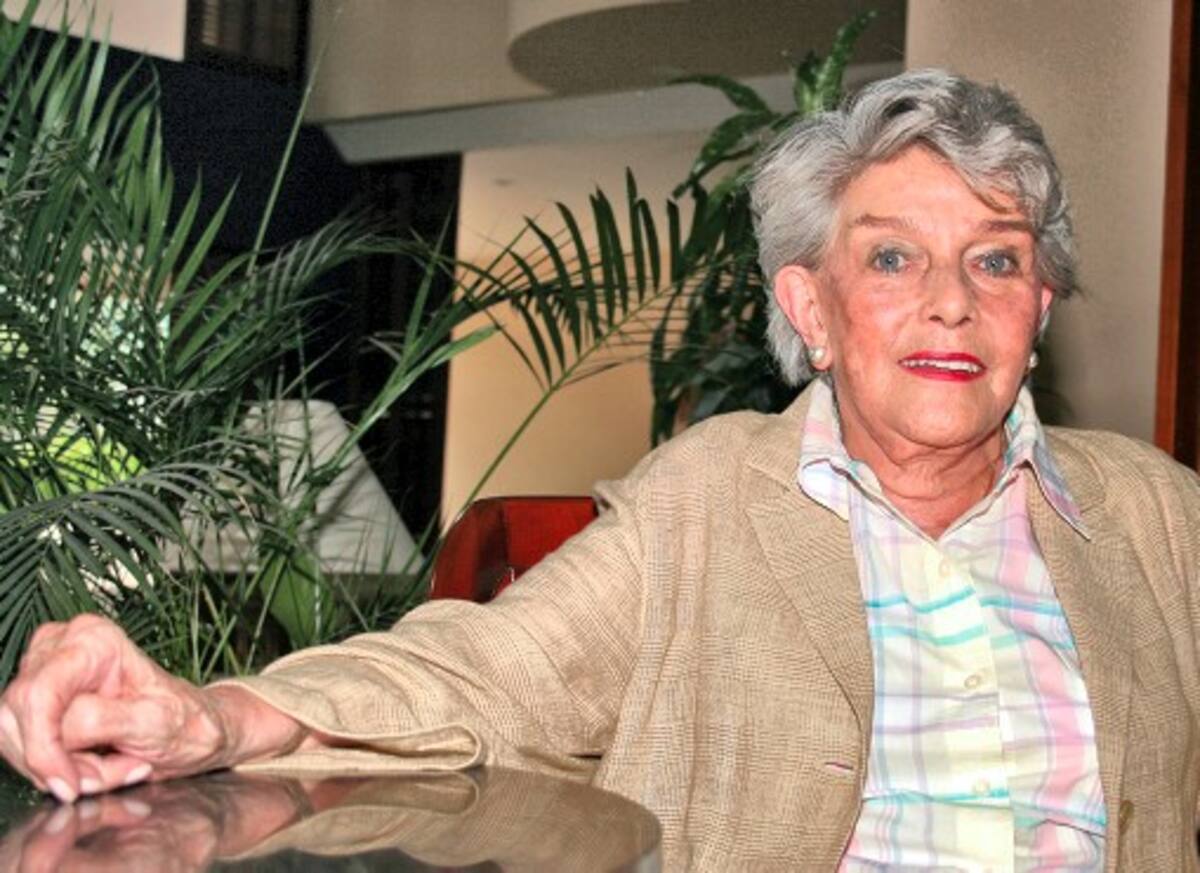 Gloria Valencia de Castaño. COLPRENSA