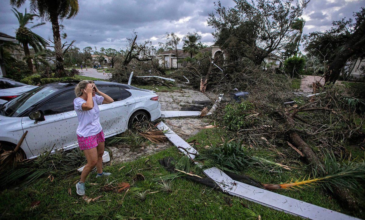 La devastación del huracán Milton en Florida, en imágenes.