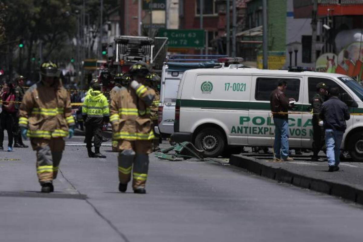 La Dijin y la Policía Nacional capturaron el martes a cinco presuntos autores materiales del atentado contra el exministro, Fernando Londoño. COLPRENSA