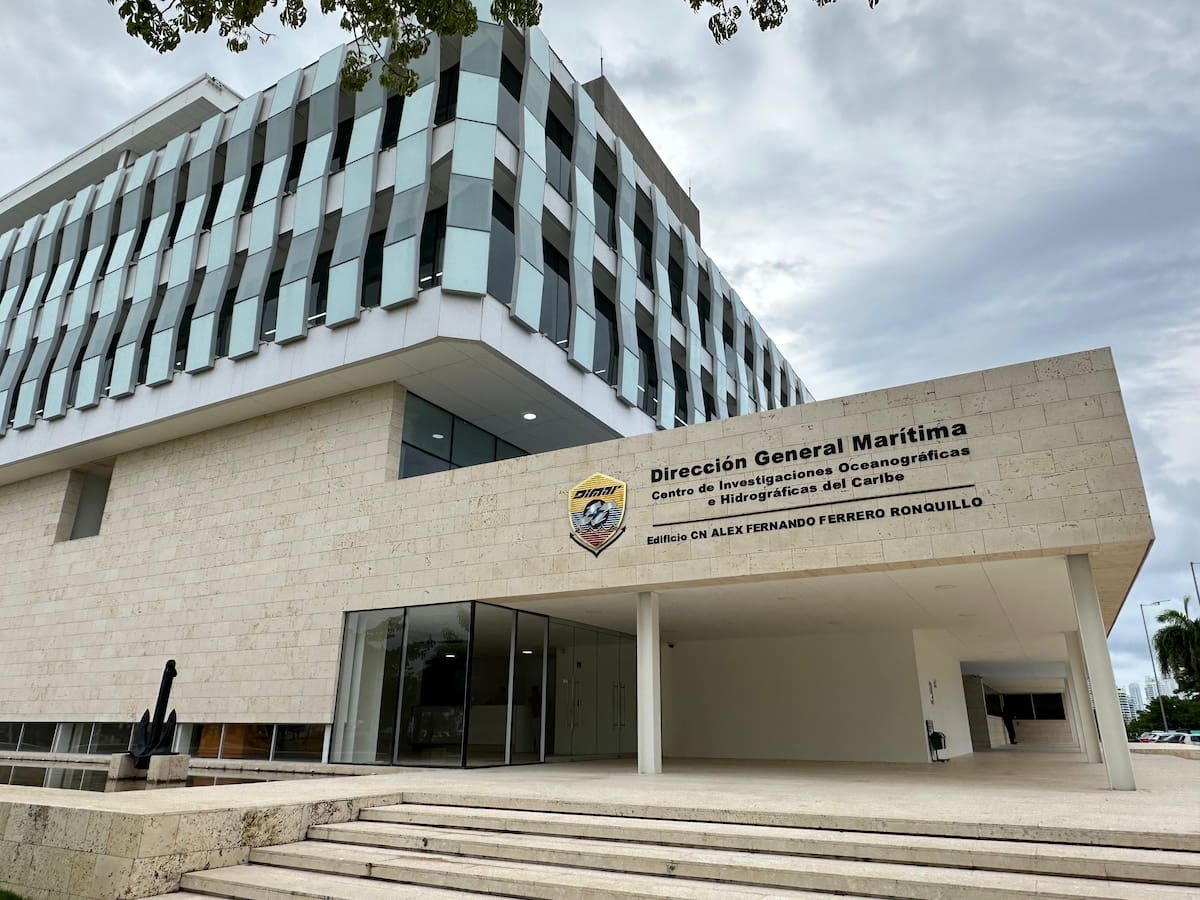 Sede del Centro de Investigaciones Oceanográficas e Hidrográficas del Caribe (CIOH) de la Dirección General Marítima en Cartagena. // Foto: cortesía de la Dimar