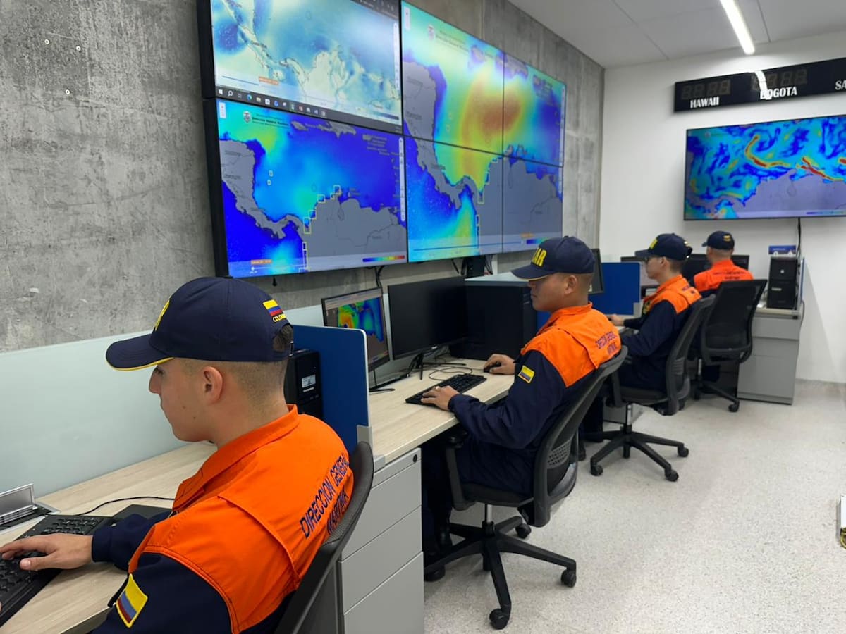 La Dirección General Marítima (Dimar) fortalece servicios climáticos para prevenir riesgos en Cartagena. // Foto: cortesía de la Dimar