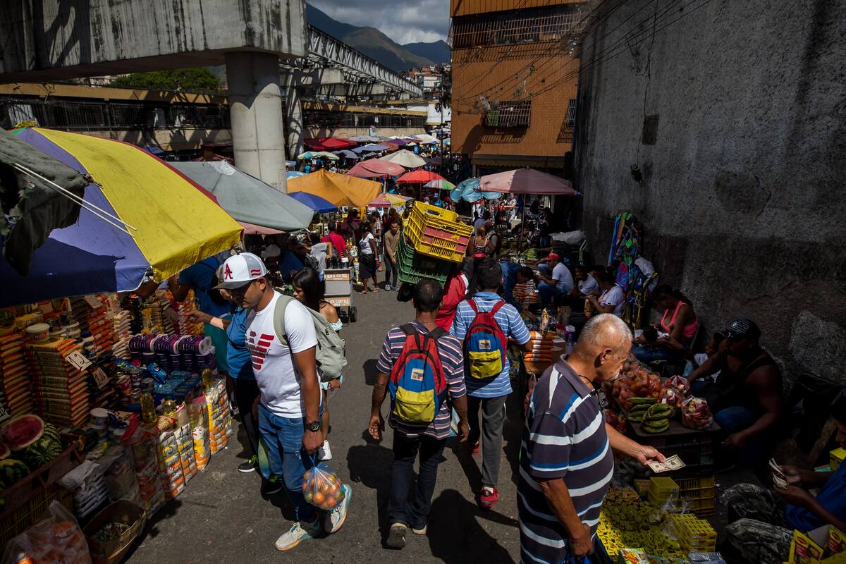 La economía de Venezuela creció un 8,78 % entre abril y junio de este año. // EFE/Miguel Gutierrez.