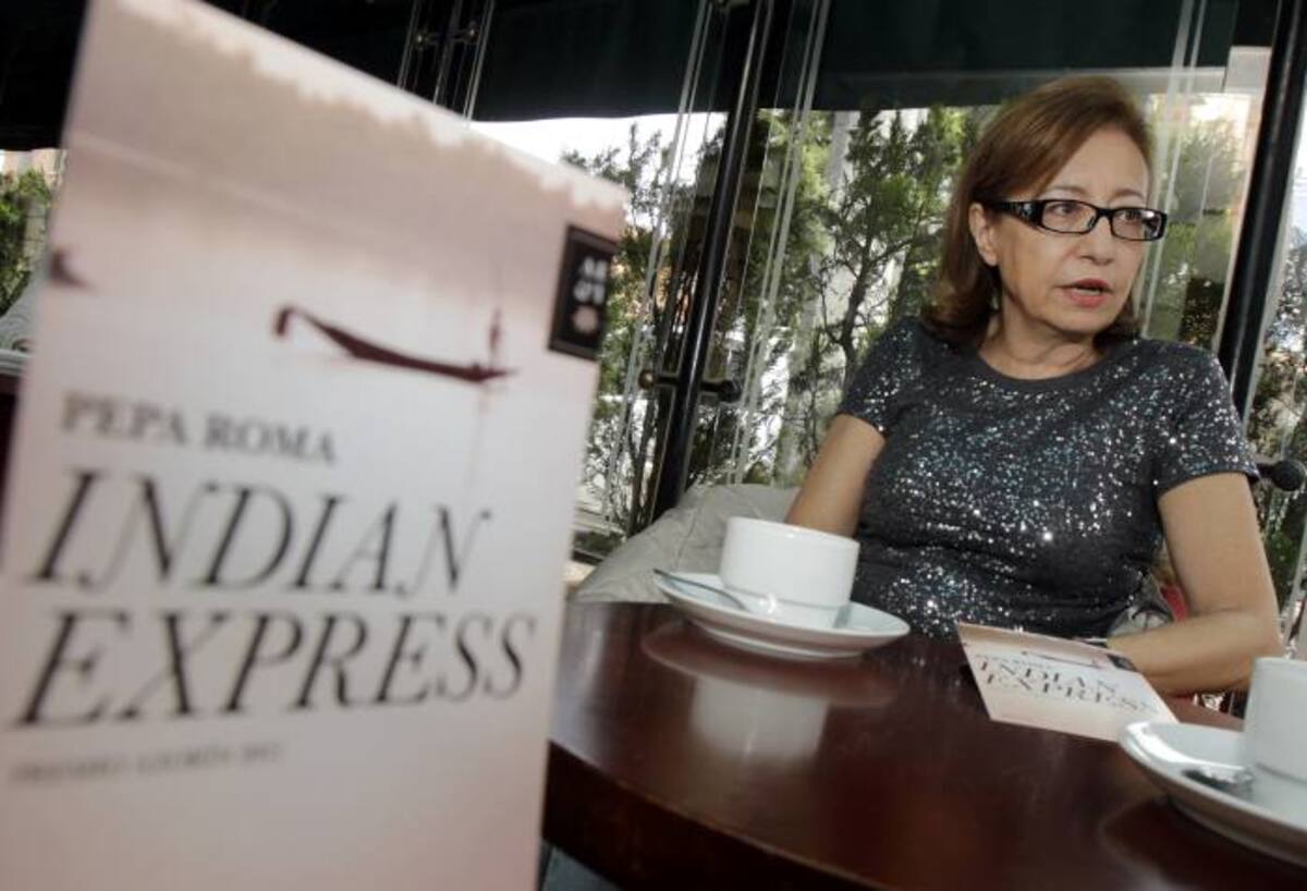 Indian Express novela de la escritora Pepa Roma ColPrensa