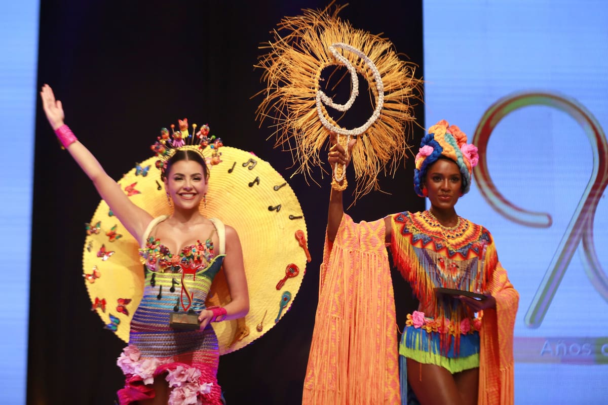 En fotos: candidatas al Concurso Nacional desfilaron en traje artesanal