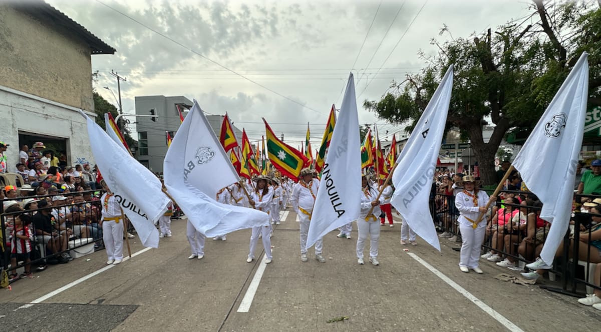 A las 4:00 de la tarde dio inicio La Guacherna del carnaval de Barranquilla 2026.//Juan M. Cantillo-El Universal.