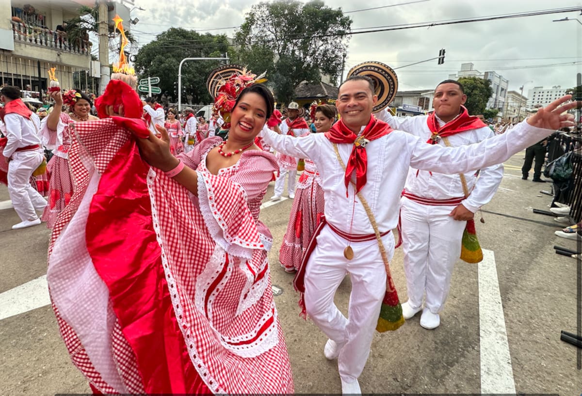 Su majestad la cumbia no podía falta en la Guacherna del Carnaval de Barranquilla 2026.//Juan M. Cantillo-El Universal.