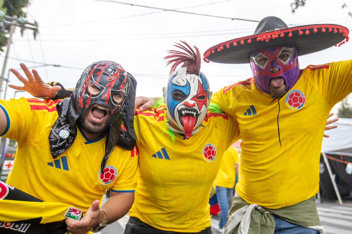 Galería: hinchas colombianos se toman a México para el debut de la Selección en el Mundial