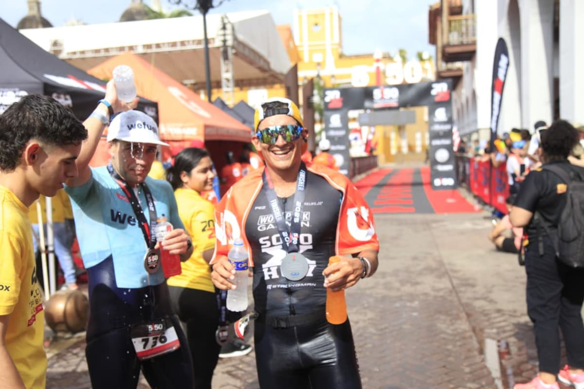La III Triatlón 5150 Cartagena 2025 fue un éxito. // OSCAR DÍAZ
