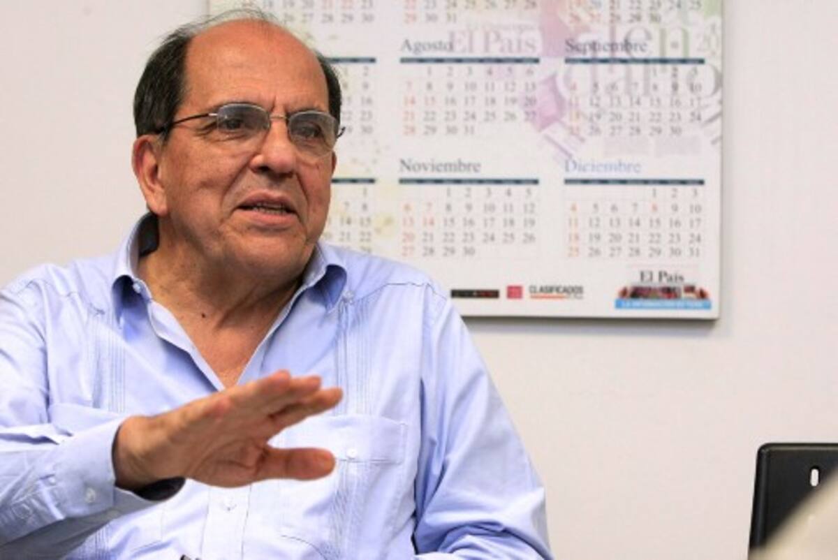 Rodrigo Guerrero, candidato a la Alcaldía de Cali a quien le anularon las firmas. ARCHIVO