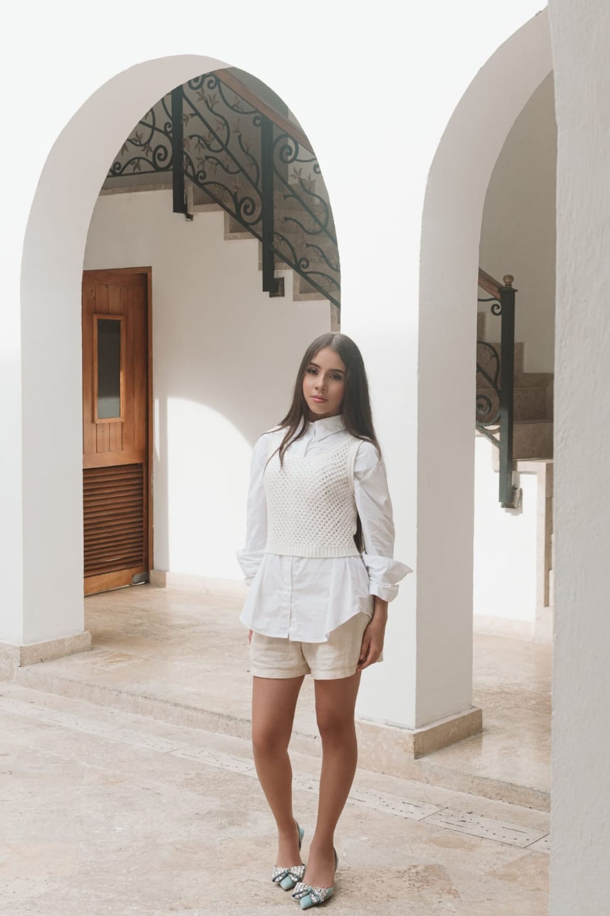 La joven modelo Sara Camila Hoyos participará en el Caribbean Model Fashion Fest de San Andrés. // Cortesía