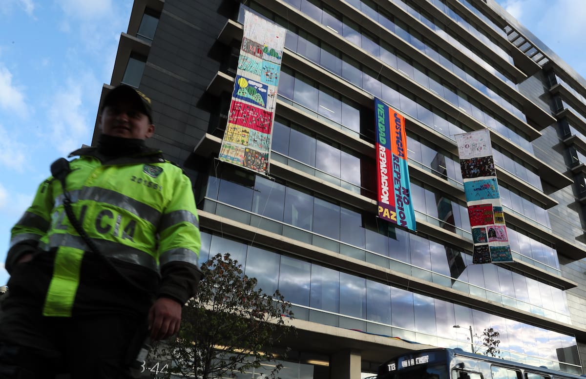 El edificio de la Justicia Especial para la Paz (JEP), Bogotá (Colombia), en una fotografía de archivo. EFE/ Mauricio Dueñas Castañeda