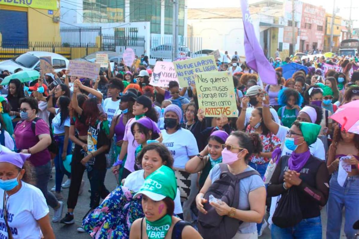 Este será el recorrido de la marcha del Día de la Mujer en Cartagena