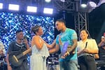 Así fue el sentido homenaje a Luister La Voz en La María, su barrio