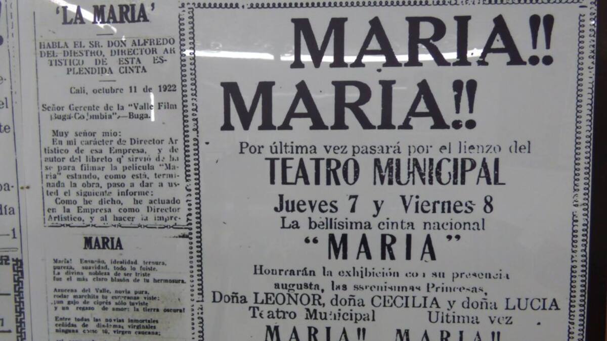“La María” se estrenó en 1922. // tomada de internet