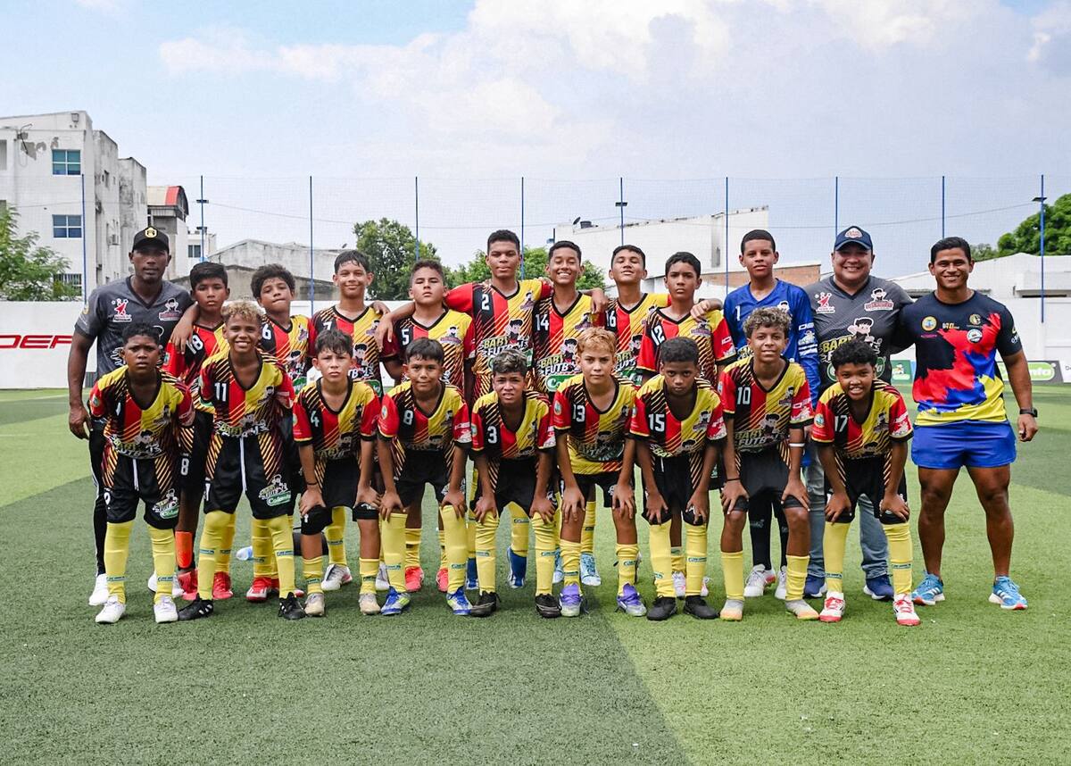 La Masía aspira a quedarse con el título de BabyFútbol Nacional en Medellín. //Cortesía