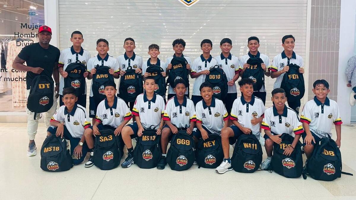 La Masía aspira a quedarse con el título de BabyFútbol Nacional en Medellín. //Cortesía