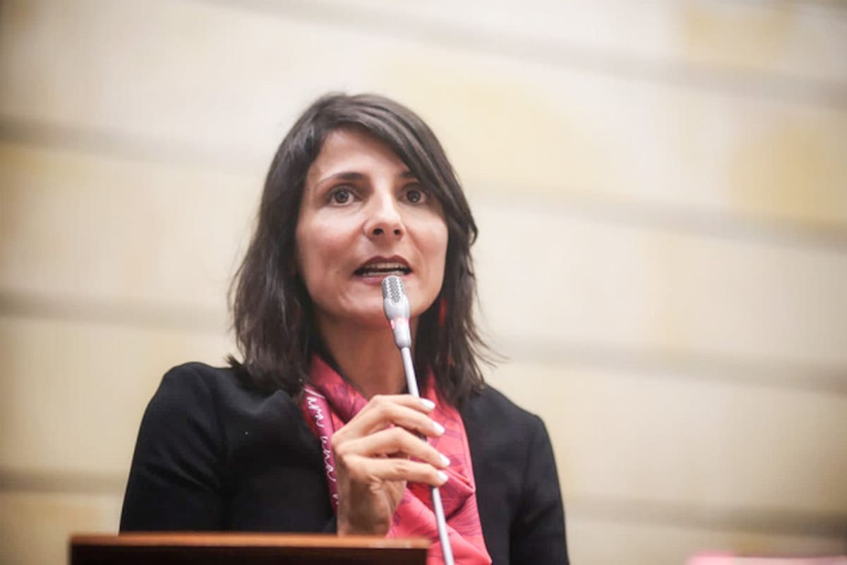 La ministra de Ambiente, Irene Vélez. // Foto: Colprensa