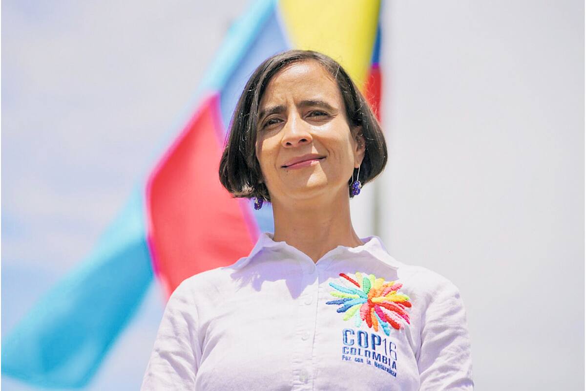 La ministra de Ambiente y Desarrollo Sostenible, Susana Muhamad. // Foto: cortesía