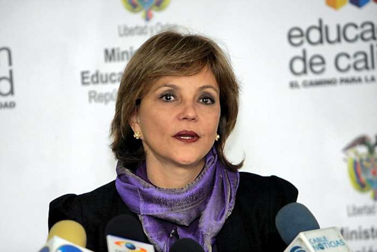 María Fernanda Campo, ministra de Educación. COLPRENSA