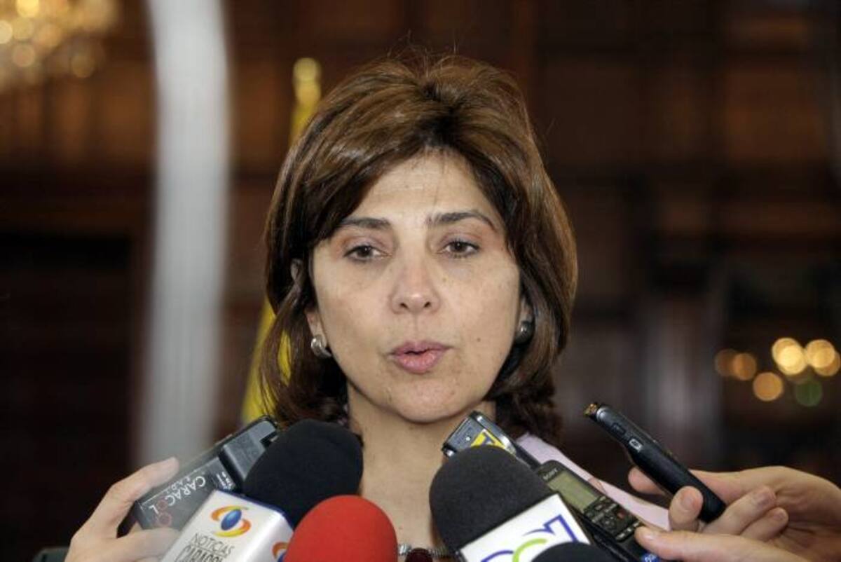 María Ángela Holguín, ministra de Relaciones Exteriores. COLPRENSA