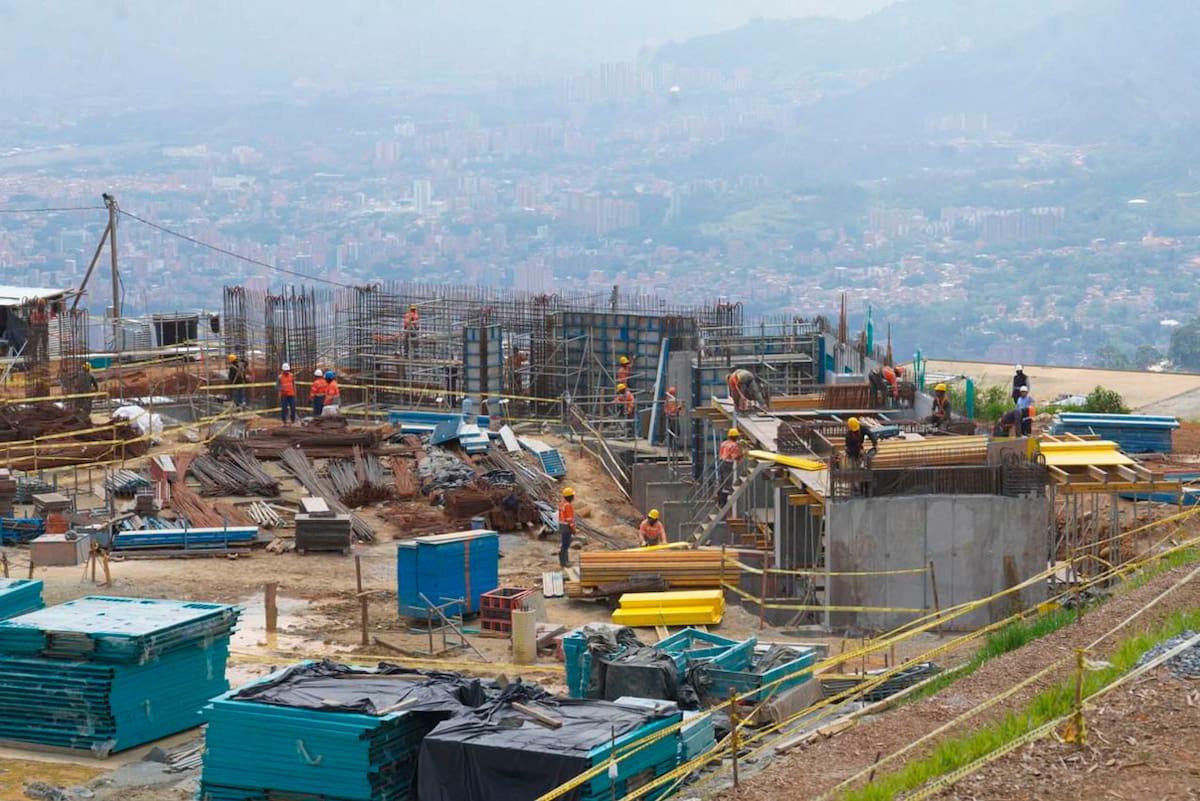 La nueva cárcel se levanta en el corregimiento de San Cristóbal, el mismo en el que ya existe la cárcel El Pedregal. | Foto: Alcaldía de Medellín
