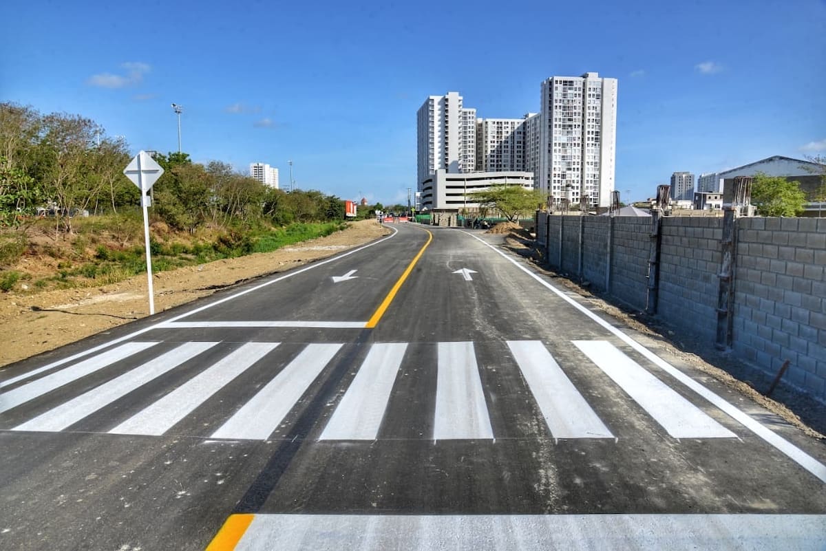 La nueva conexión vial entre Territorio Mío y Parque Heredia ya fue habilitada. // cortesía: Alcaldía