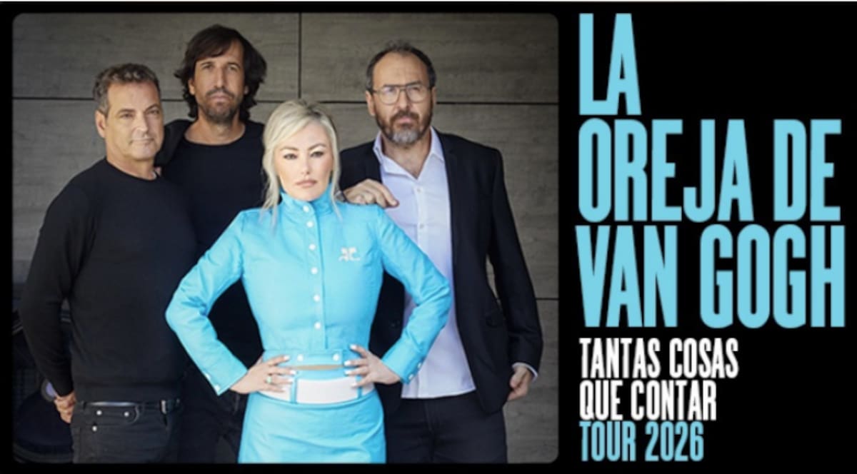 La Oreja de Van Gogh aterriza en Colombia con una gira que celebra tres décadas de éxitos. // COLPRENSA