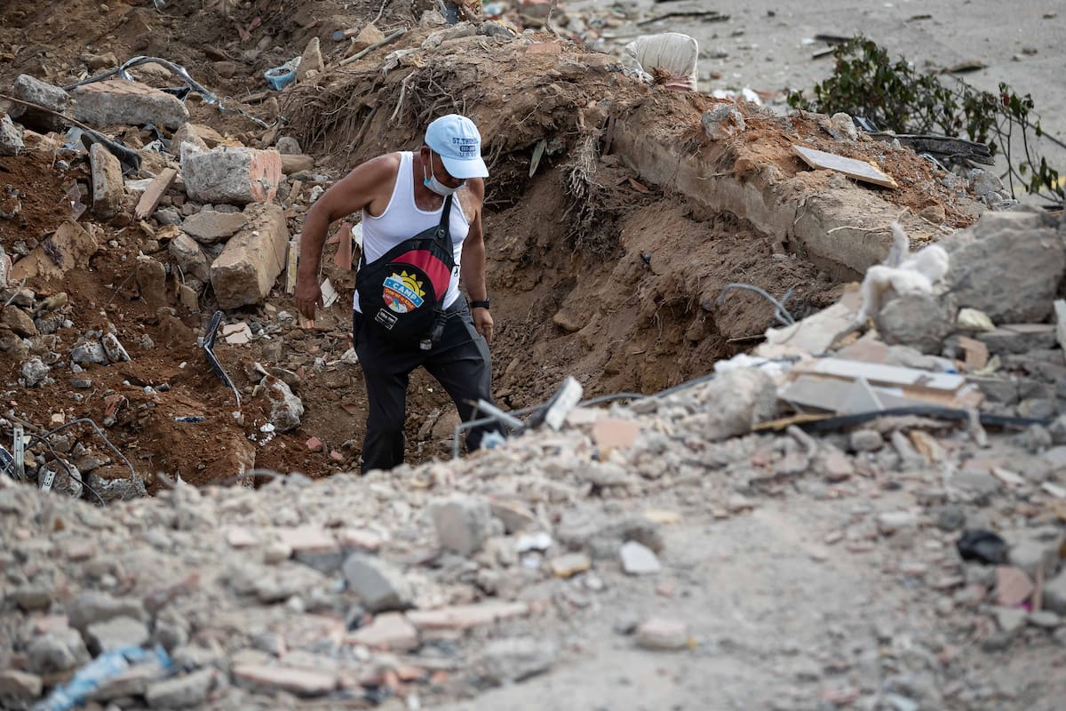 Venezuela, entre la gestión de la tragedia y el reto de la reconstrucción tras terremotos. // Foto: EFE/ Ronald Peña R.