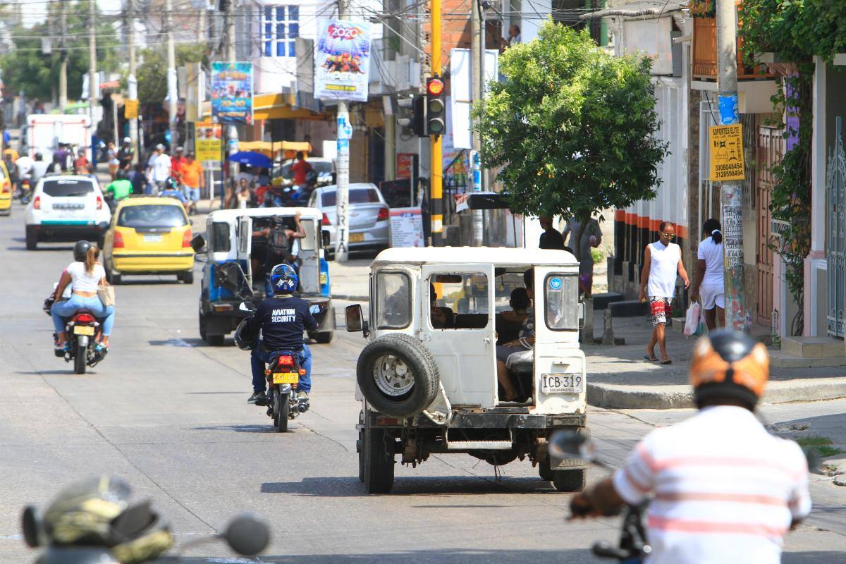 Más de 300 comparendos por transporte informal en Cartagena