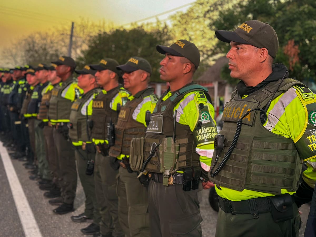 La Seccional de Tránsito y Transporte de Bolívar llevó a cabo 35 actividades de sensibilización. // Foto: cortesía Seccional de Tránsito y Transporte de Bolívar