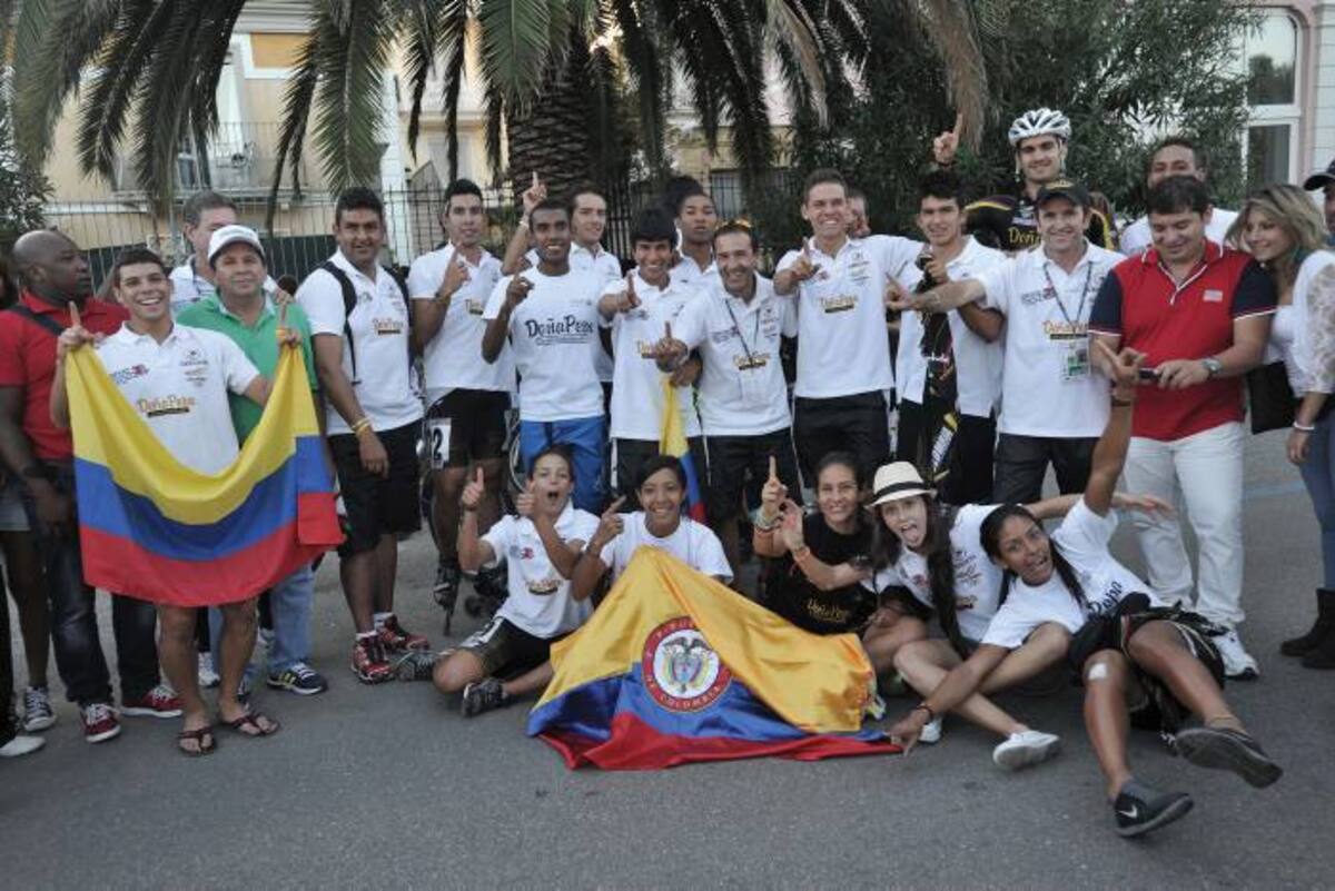 La Selección Colombia de Patinaje logró retener el título en el Mundial de Carreras en Italia. Colprensa