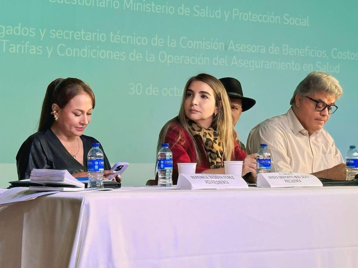 La senadora bolivarense Nadia Blel pidió al ministro de Salud agilizar su intervención.// Forto: