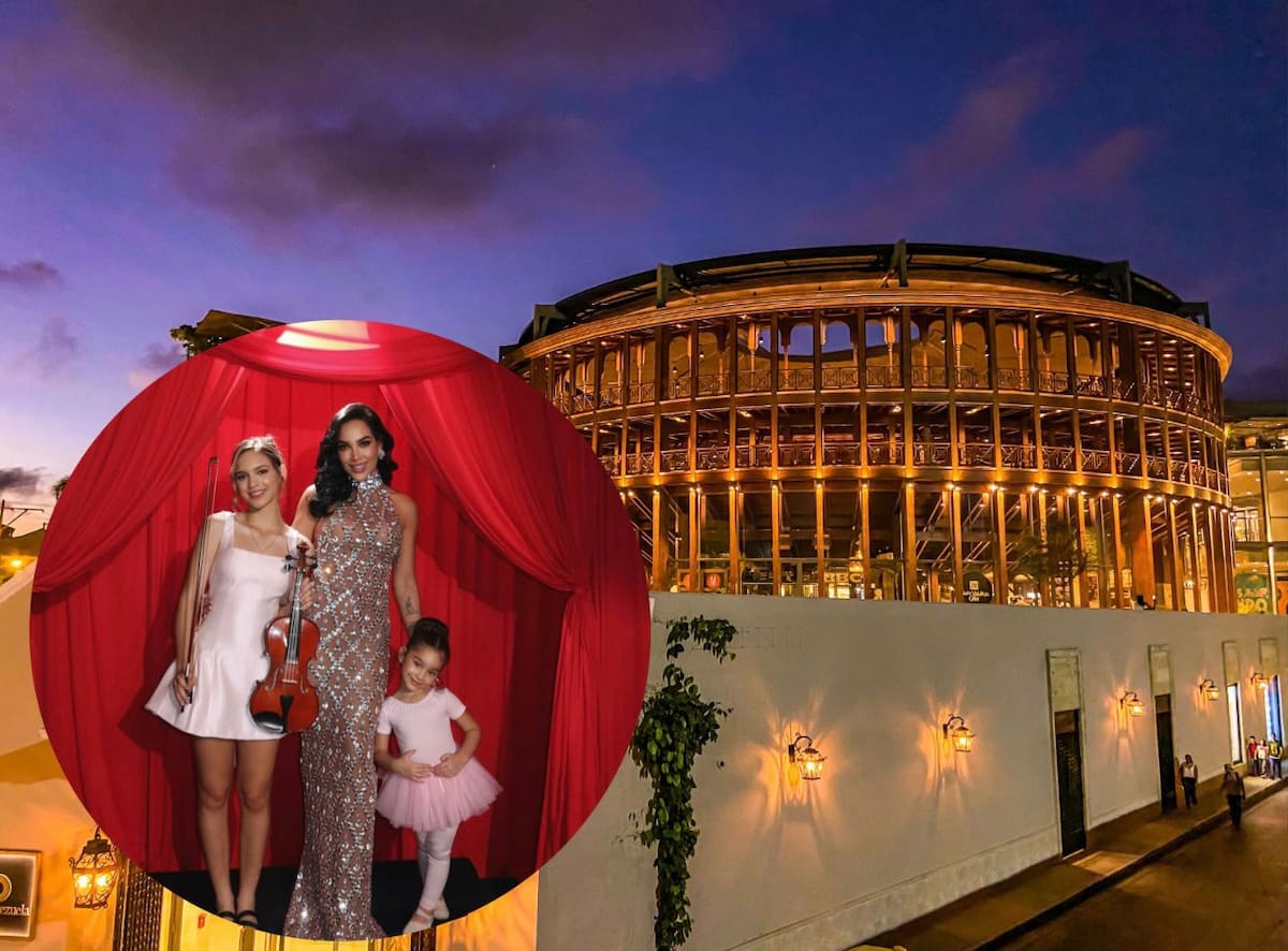 La creadora de contenido Andrea Valdiri organiza en Cartagena la fiesta de 15 años de su hija Isabella, un evento que se realizará en el complejo cultural y de eventos La Serrezuela.
Foto tomada de: Realizaza con Canva