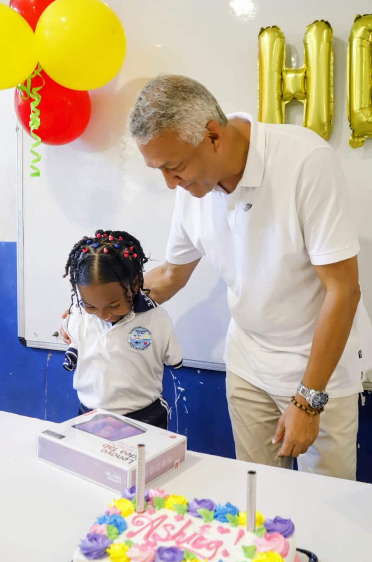 Aslih Sofía tiene 9 años de edad. // Foto: cortesía - Secretaría de Educación Distrital
