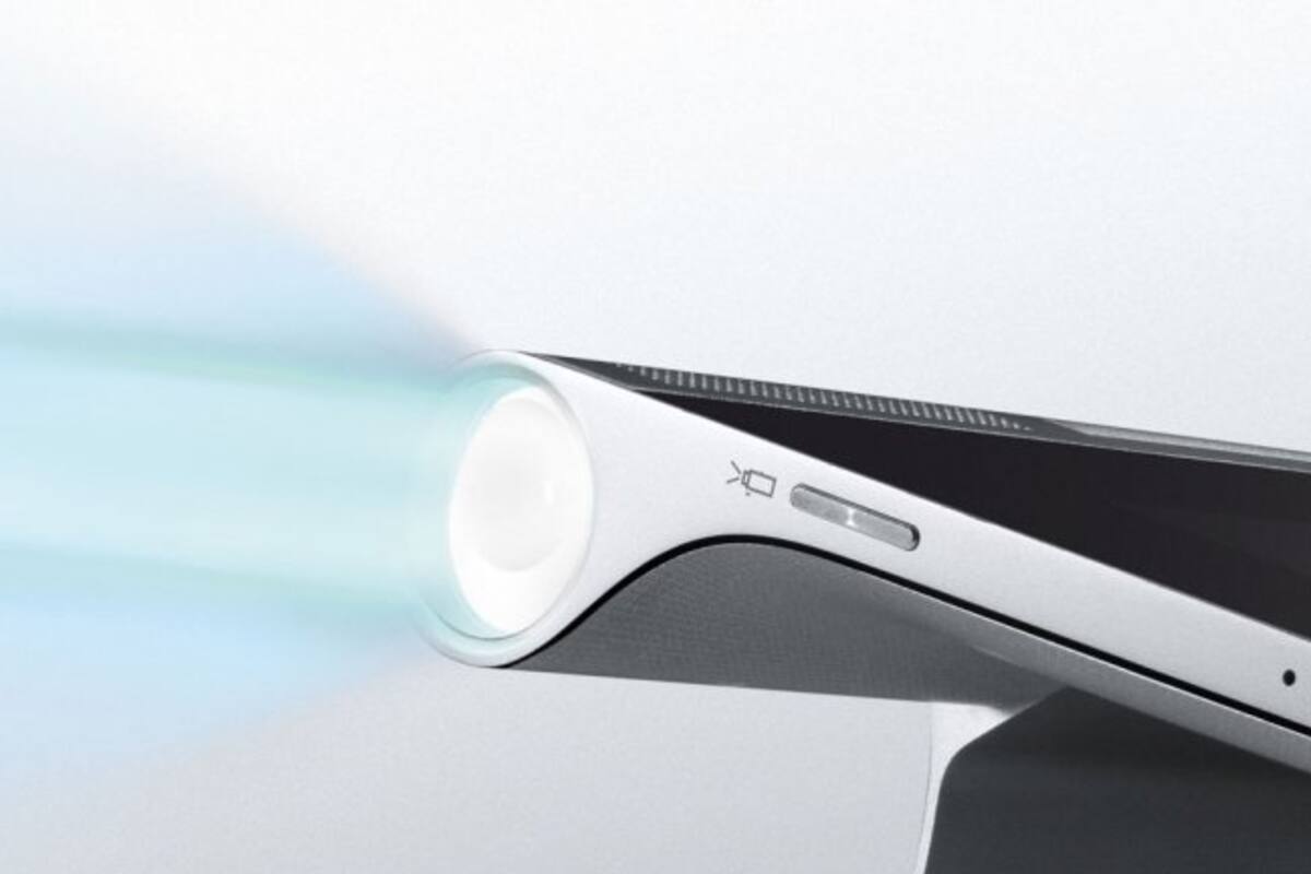 La tableta con proyector integrado