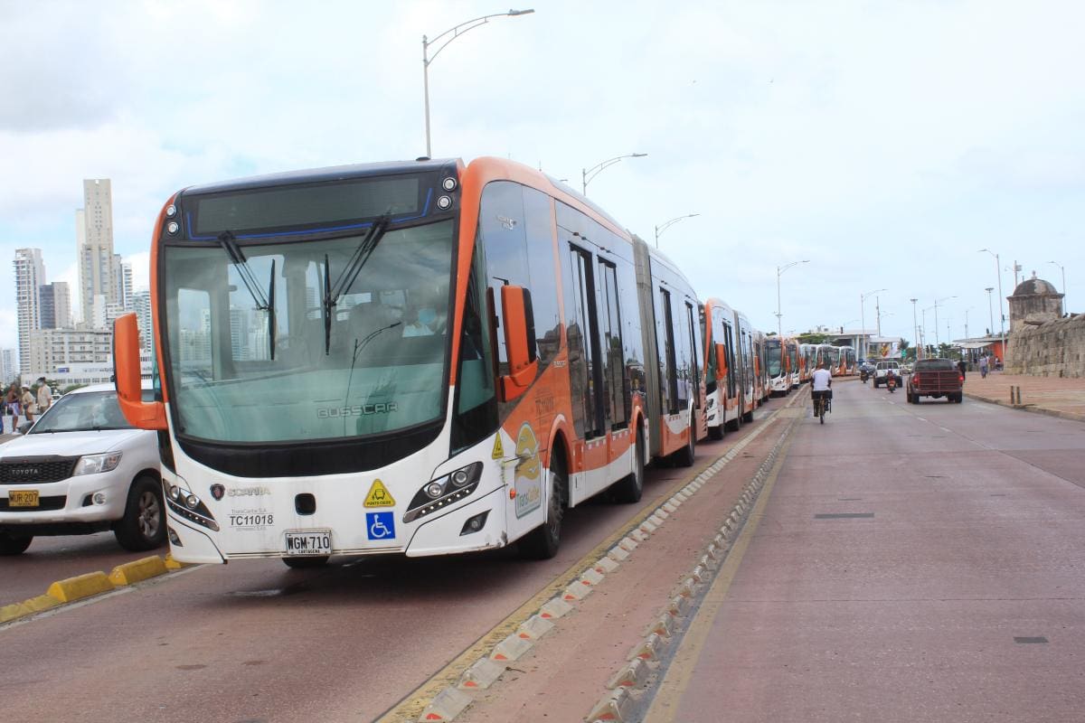 ¿Cuánto aumentará el pasaje de Transcaribe en 2022?