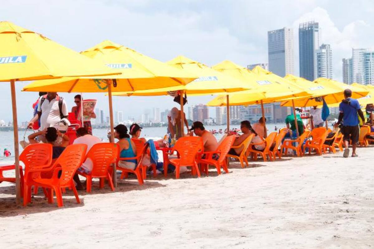 ¡No se deje ‘tumbar’! Esta es la lista de precios para las playas de Cartagena
